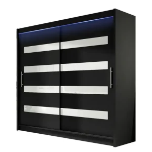 Scandinavian Choice Prag Garderob 180x215 cm Svart - Förvaring Köp online
