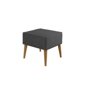 Reapris Gabi Fotpall 45 cm Mörkgrå - Möbler