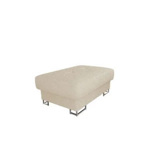 Reginia Fotpall 104 cm Beige - Möbler Trygg betalning