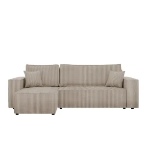 Kampanj Hobson Soffa med Divan 3-sits Beige - Möbler
