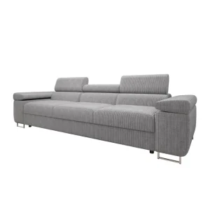 Gabina Soffa 3-sits Ljusgrå - Möbler Outlet