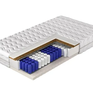 Acworth Resårmadrass 120x200 cm Vit - Möbler risnedsättning